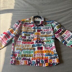 Supreme x Hysteric Glamour Text Work Jacket